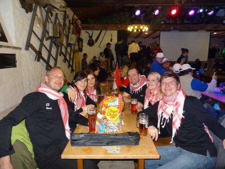 Alle Spätzle waren pünktlich da und freuten sich auf die Teamvorstellungen. Jedes Team hatte 3 Minuten Zeit